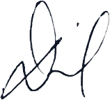Daniel's signature